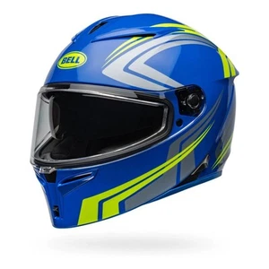 Bell Lithium Full-Face Motorcycle Helmet Jetstream Blue Retina