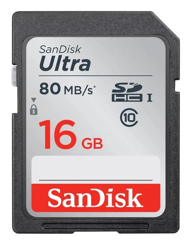 *SAME DAY Shipping!* SanDisk Ultra 16GB 80MB/s SD SDHC SDSDUNB Camera Card 16 GB