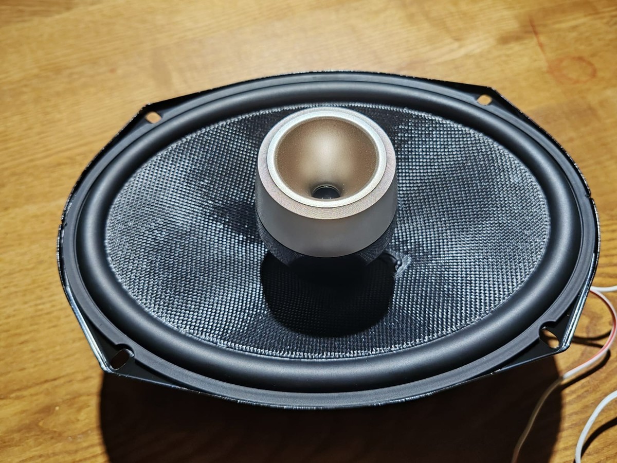 KENWOOD CAR SPEAKERS, Horn Tweeter Design, 97dB, 88mm KFC-HQR710EX