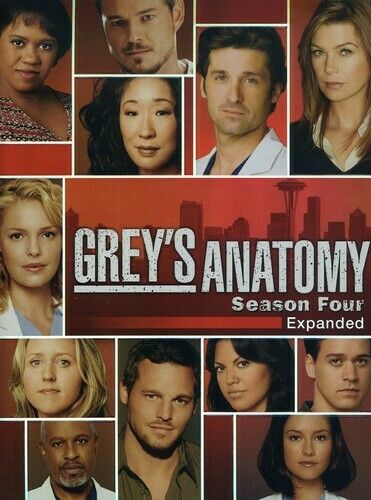 Grey's Anatomy ~ Complete  Fourth Season 4 Four ~ BRAND NEW 5-DISC DVD SET - Picture 1 of 1