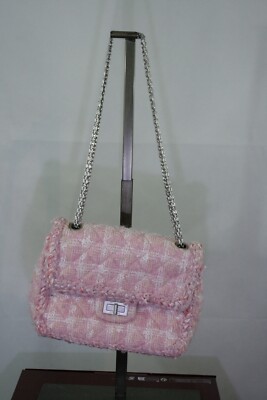 Chanel Reissue Medium aus Kaschmir in Rosa/Pink  227/19 *bitte messen*