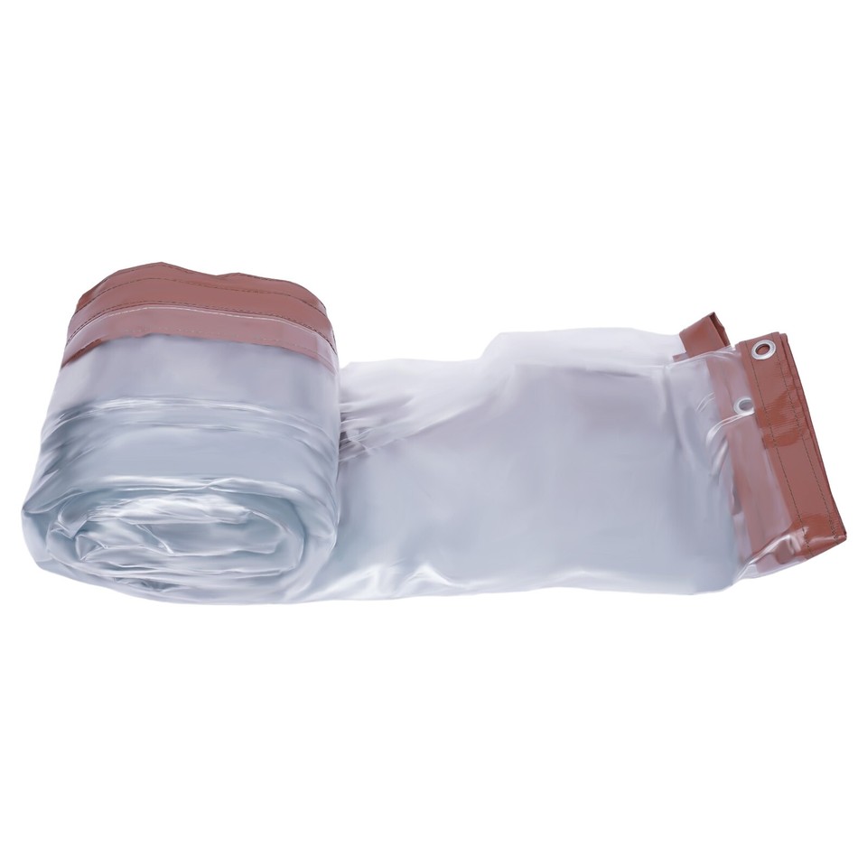 Rainproof Tarpaulin Clear Awning Canopy Patio Roll Up Enclosure Screens