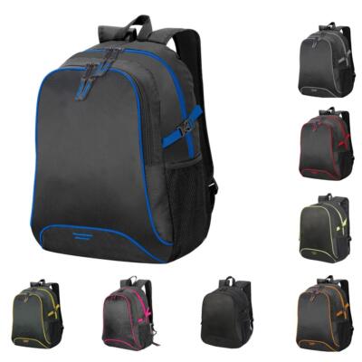 Großer Rucksack Backpack Tasche zweifarbig Schule Arbeit Sport Reise Wandern 26L