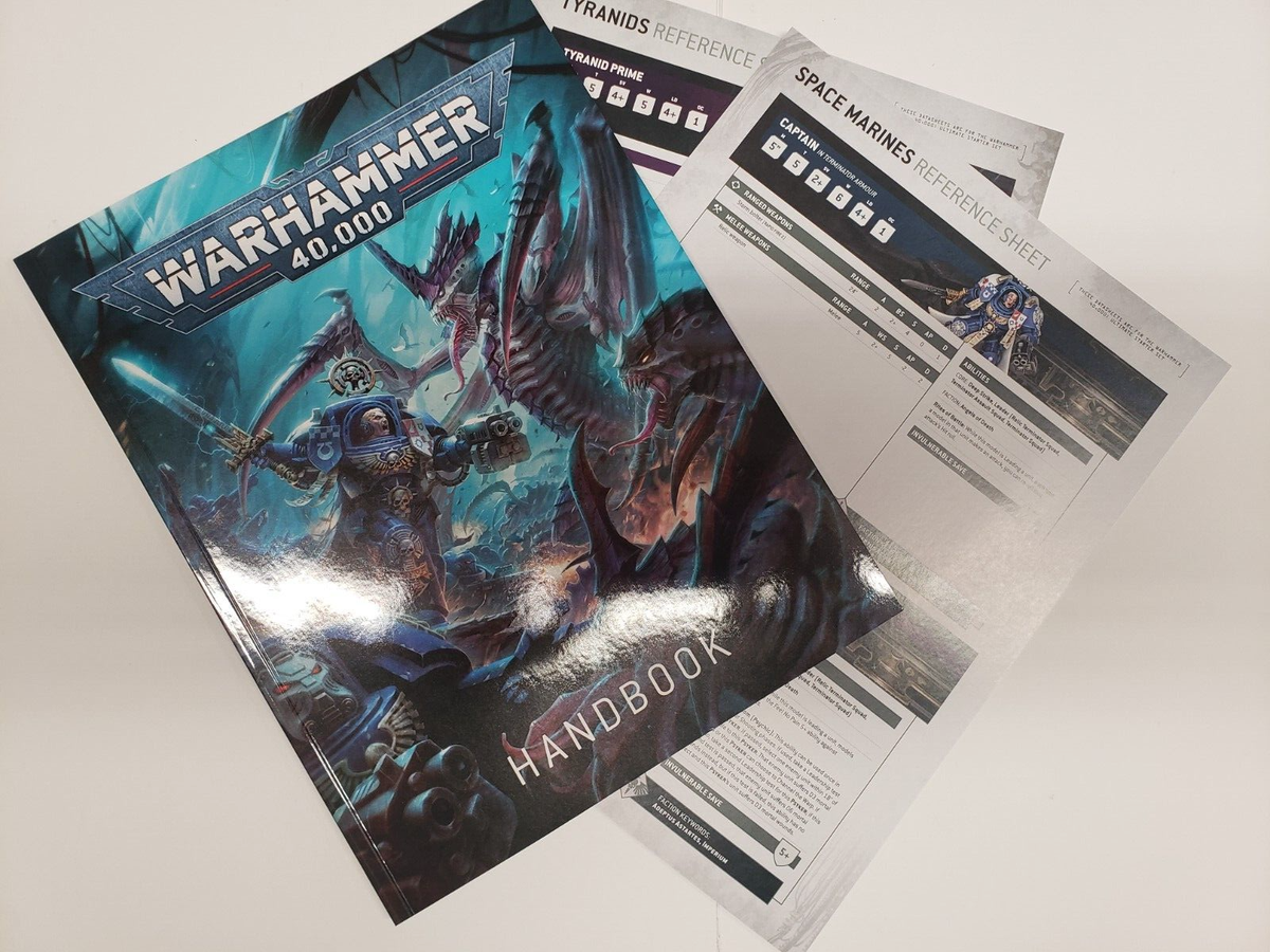 Warhammer 40000 Handbook and Reference Sheets. 10th Ed. Ultimate