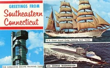 Greetings from Southeastern, Connecticut --POSTCARD