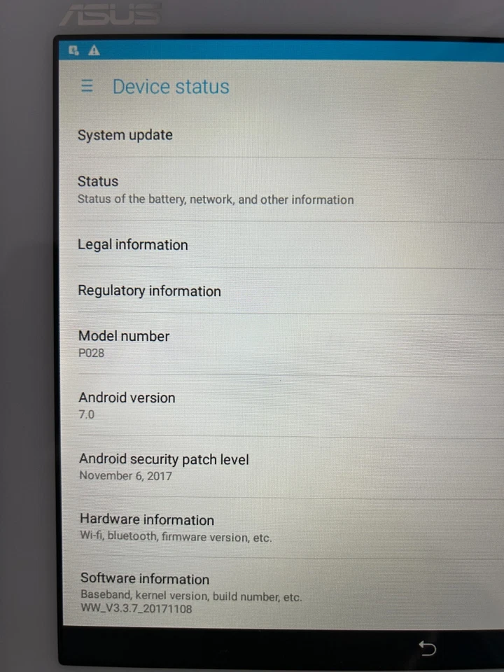 Asus Z301M-A2-WH 10.1" Tablet, Pearl White in original box - Image 2 of 4