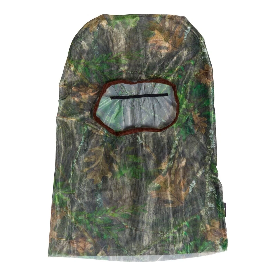 Mossy Oak Obsession Mens Camo Mesh Face Mask Allen Vanish - Image 4 of 4