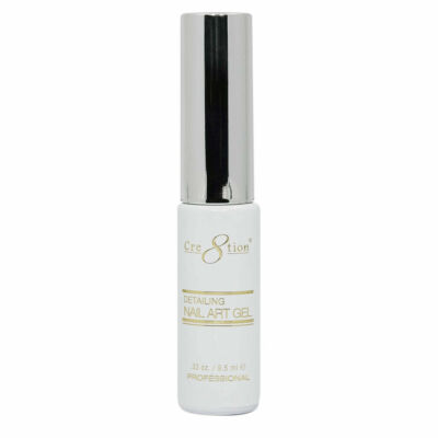 Cre8tion Detailing Nail Art Gel .33 Oz - #02 White