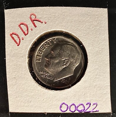 1985 P Roosevelt Dime DDR 