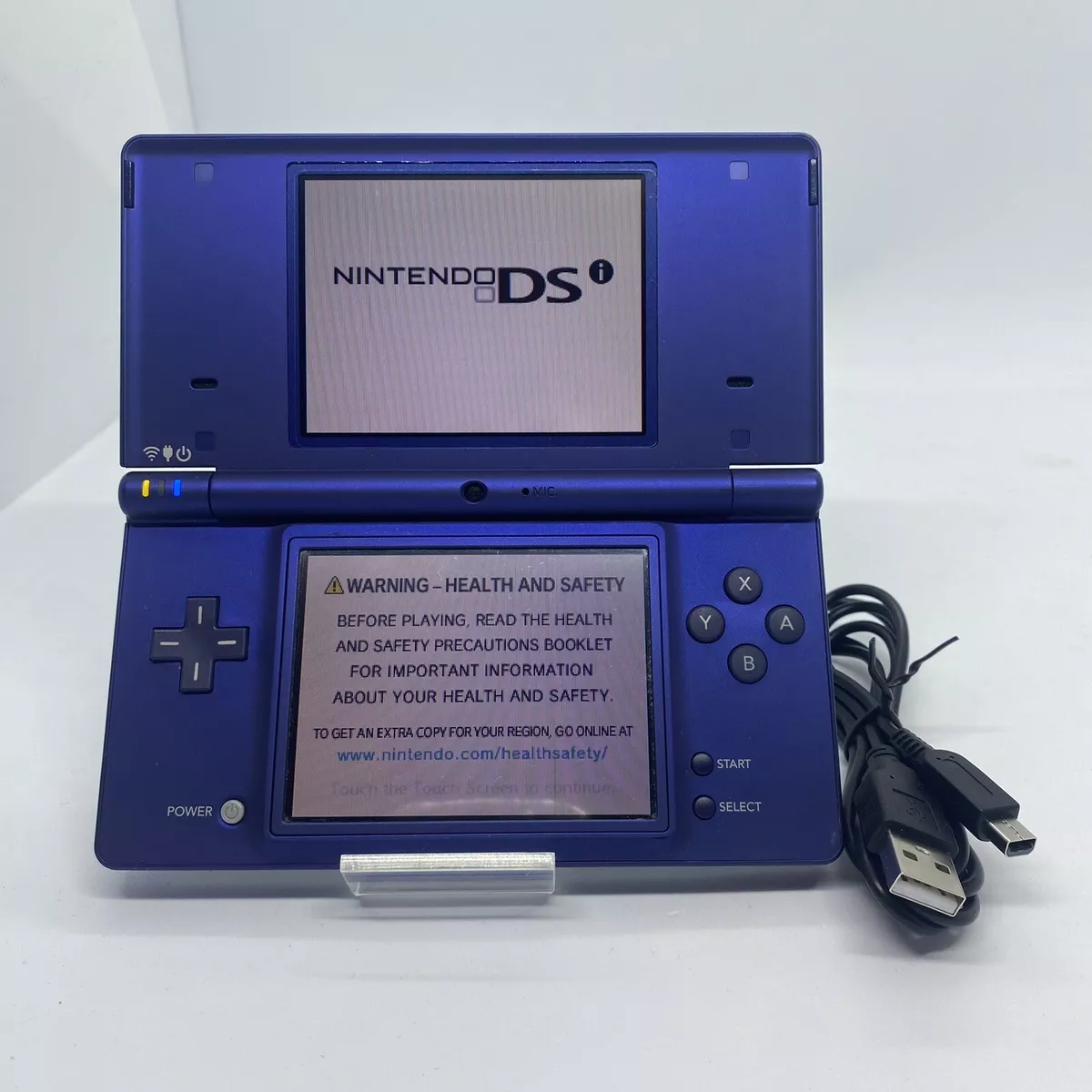 Restored Nintendo DSi Console - Blue with Stylus and Wall Charger  (Refurbished) 