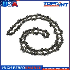 For Husqvarna Echo Craftsman Full Chisel Chainsaw Chain 14 Inch .050 3/8 LP 52DL