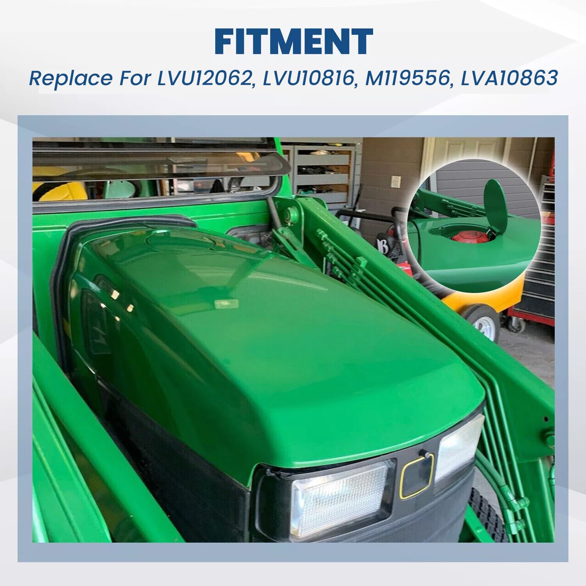 Hood for John Deere 4200 4210 4300 4310 4400 4410 Tractor Mower