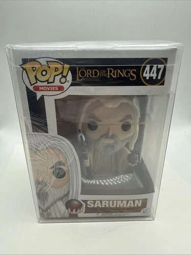 Funko Pop! Vinyl: The Lord of the Rings - Saruman #447 New Protector