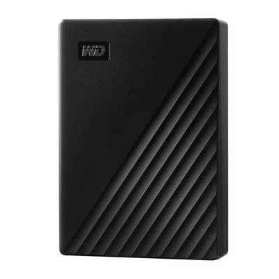 Western Digital My Passport 6TB - Black: USB-Powered HDD Password Protected