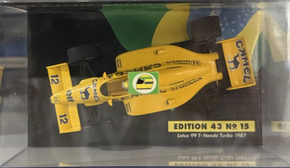 Minichamps 1/43 UMBAU EDITION 15 Camel Lotus 99T Honda #12 French GP 1987 Senna - Photo 2/4