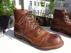 Red Wing Shoes 8085 Iron Ranger Men's Goodyear Boots USA Size 43 (UK9D) EXCELLENT