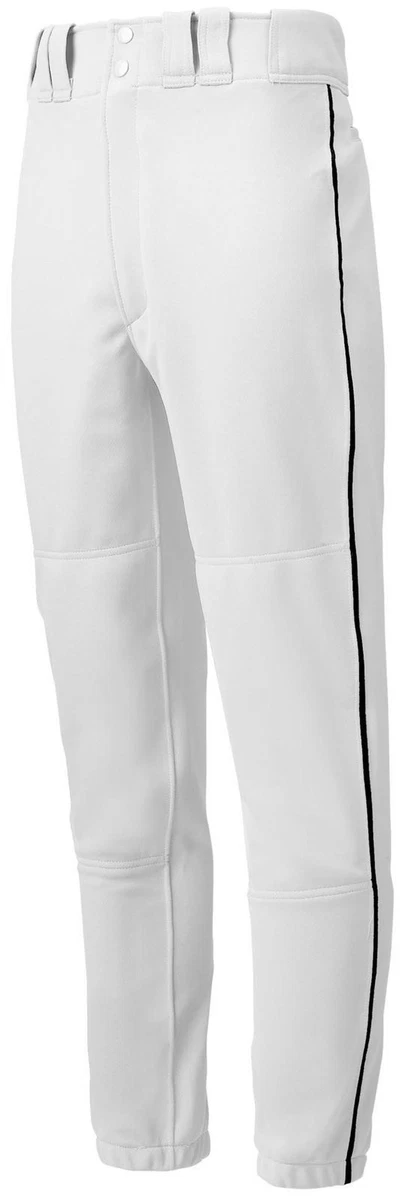 Mizuno Youth Premier Piped Baseball Pants White XL 18-20 Boys New with tags
