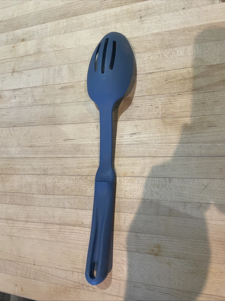 The Pampered Chef Blue Nylon Slotted Spoon - 13 Inch USA - Image 2 of 3