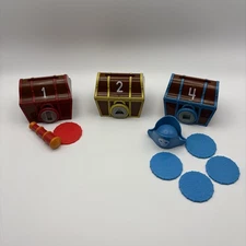 Learning Resources Sorting Pirate Treasure Chest Replacement Add On Chests 1 2 4