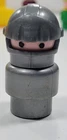 1974 Vintage Fisher Price Little People Figure Knight Figure For Castle Set #993