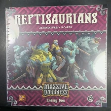 CMON Massive Darkness Reptisaurians Box Factory Sealed 