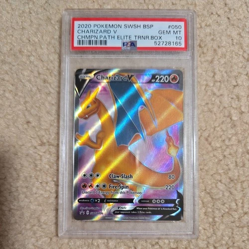 PSA 10  Charizard V SWSH050 SWSH: Sword & Shield Promo Cards Holo