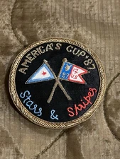 1987 America’s Cup Stars & Stripes Bullion Patch - Dennis Conner