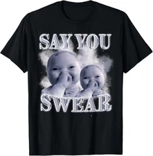 Funny Niche Baby Gen Z Meme Ai Viral Giggling Ai Laughing T-shirt Sweartshirt