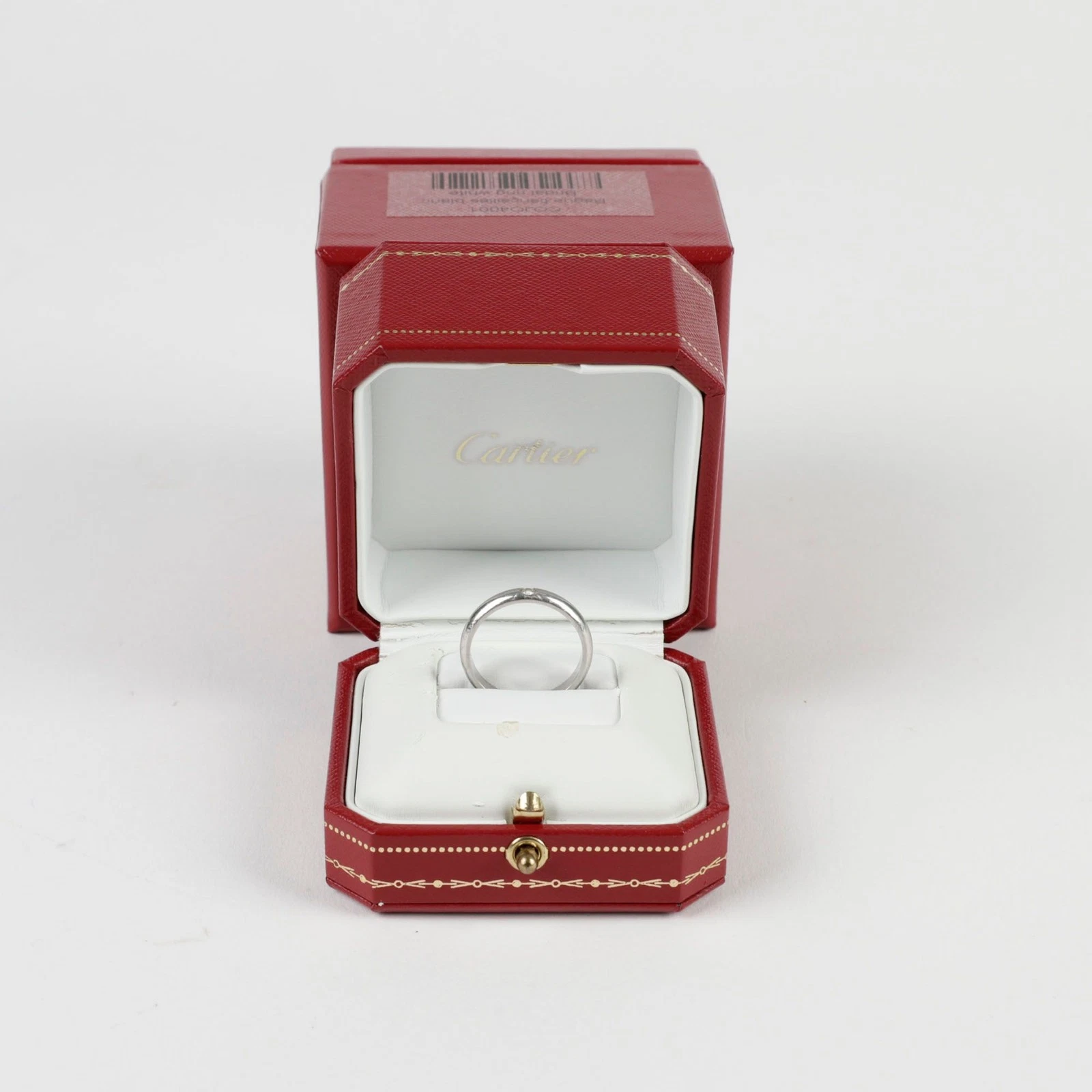 Fede nuziale con diamanti Cartier 19 99015412