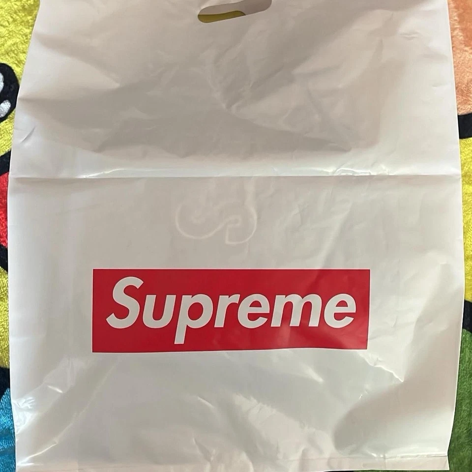 Pantalones deportivos Supreme años 2000 streetwear vintage tipo Y2k talla pequeña buen ajuste Foto 4 de 4