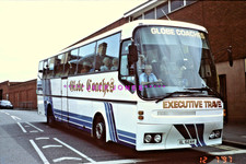 ORIGINAL 35mm SLIDE 16663- Globe Coaches  BOVA FUTURA  IIL6244 Hereford 12.7.97