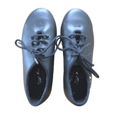 Bloch Techno Tap Dance Shoes Black Lace Up Dance Now Kid's Size 11 M read 