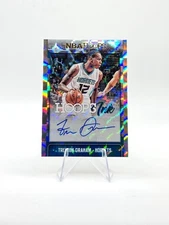 Treveon Graham 2017-18 Panini NBA Hoops Hoops Ink Auto #HI-TGM Hornets