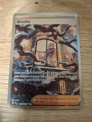 2023 Pokemon SV Paldea Evolved Grusha Special Illustration Rare #268/193