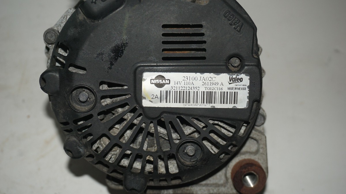 2011 2012 2013 Genuine Nissan ROGUE Alternator VALEO 23100-JA02C 
