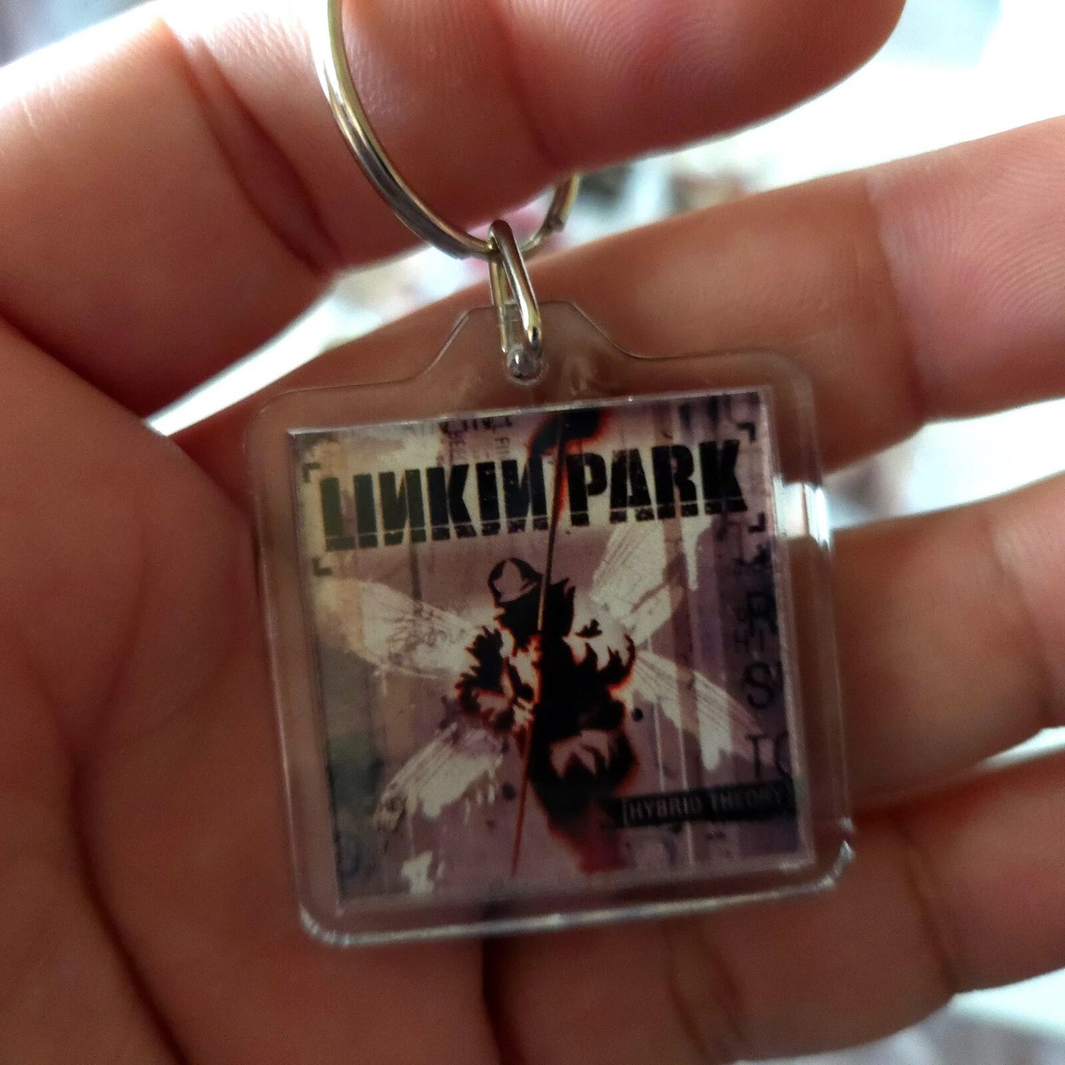Linkin Park Album Artwork Music Art Keychain | Chain