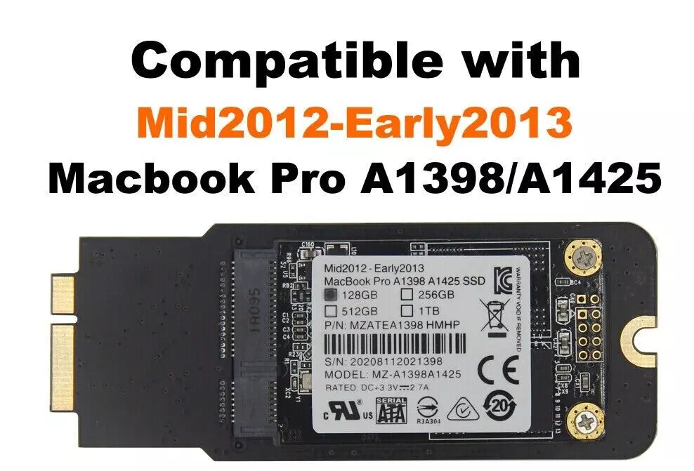 Compatible ssd for shop macbook pro mid 2012