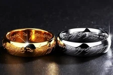 Stainless Steel The Ring of Power + Free Gift Box