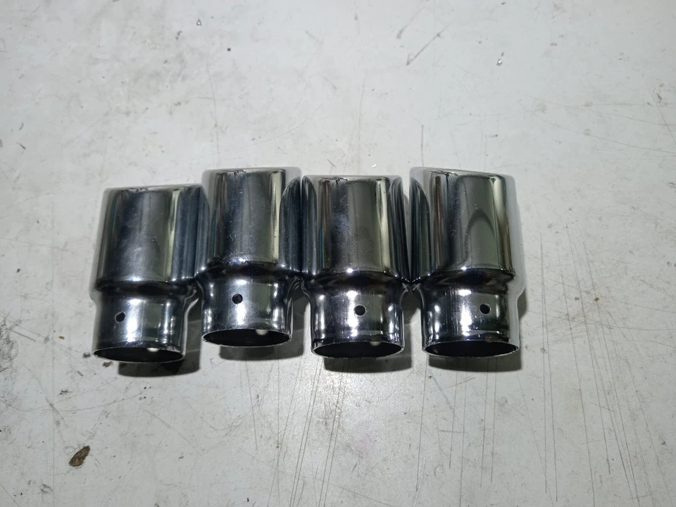 Terminale universale auto moto scooter (x4)  marmitta terminali - Immagine 4 di 4