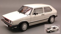 Welly 1/18 Vw Golf I Gti 1976 Weiss Modellbau Statisches Modell Diecast