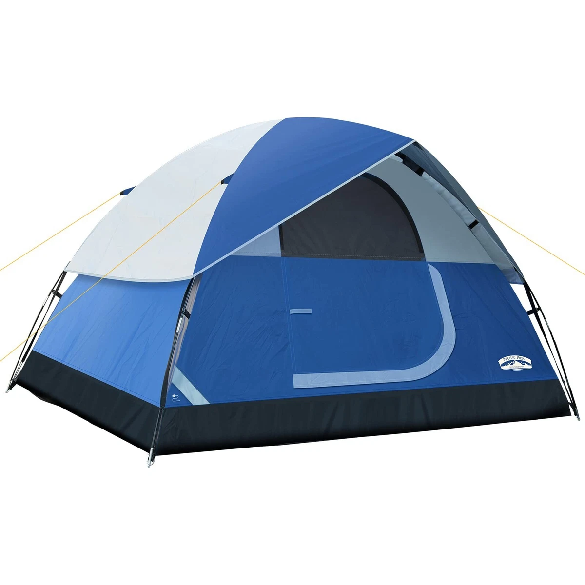 Pacific Pass 2 4 6 Person Family Dome Tent with Removable Rain Fly