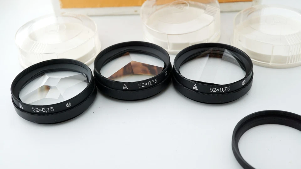 Creative prismatic photo filters SET M52 for lens Helios 44m, 44m-4, 77m etc - Image 4 of 4