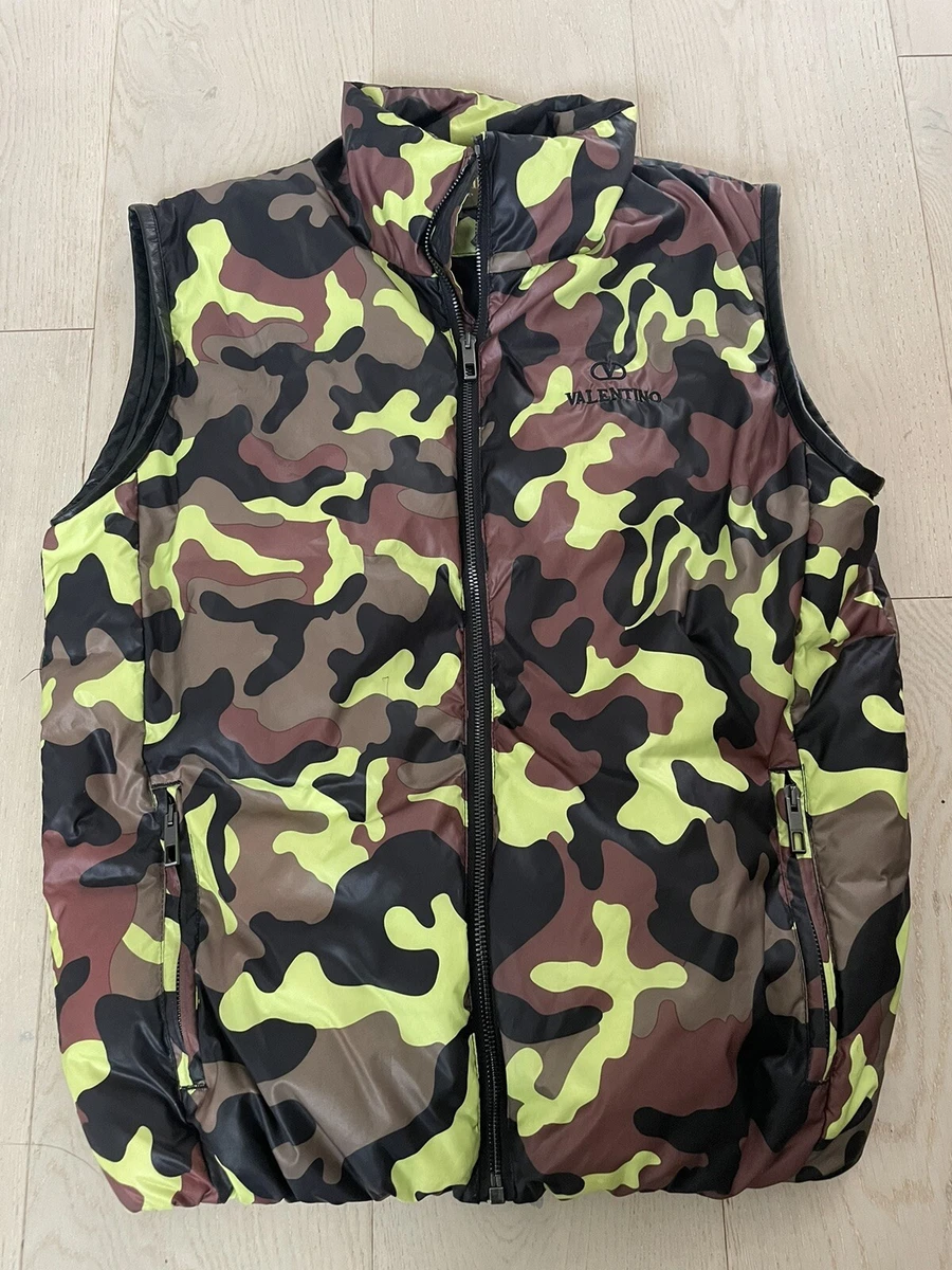 Mens camo vest jacket cheap