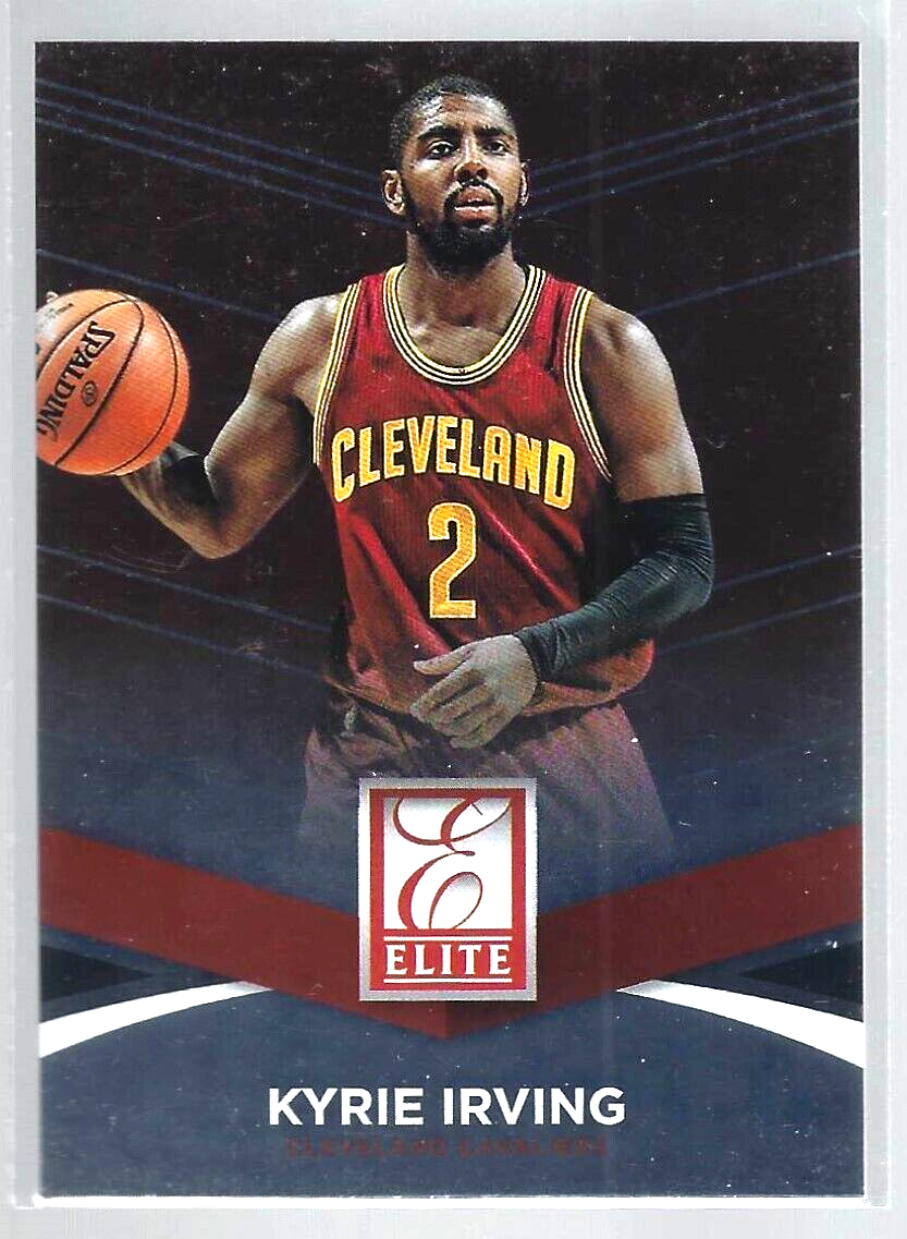 2014-15 Elite Cleveland Cavaliers Basketball Card #25 Kyrie Irving 