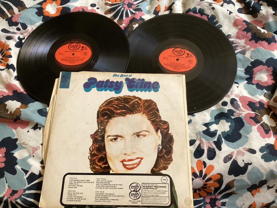 Patsy Cline - The Best Of - Compilation - Double Vinyl LP  *Check Track Listing* - Image 2 of 2