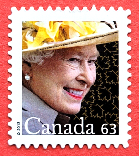 Timbre Canada 2698i « Queen Elizabeth II » découpé sous pression neuf dans son emballage d'origine 2013 - Photo 1 sur 1