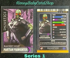 Injustice Arcade Series 1 OOP Card 78 BN Martian Manhunter ? Ultra Rare