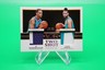 2019-20 Noir Two-Shot Rookie Jerseys Prime /25 Cody Martin PJ Washington R6220J
