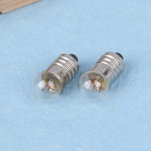 25Pcs Miniature Round 1.5V 3.8V Small Light Cannon For Student Light Bulbs  FJAU - Picture 1 of 11