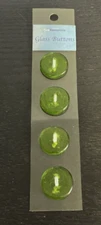JoAnn SewEssentials - Glass Buttons - Green